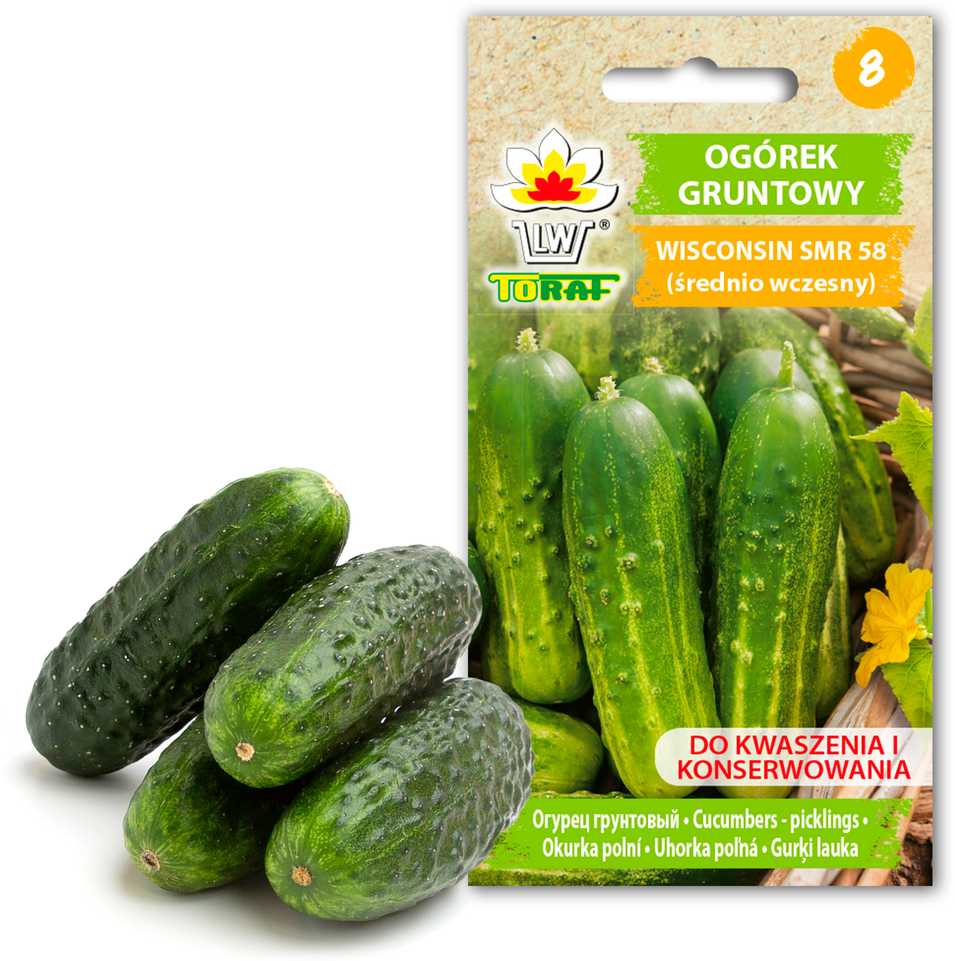 Toraf TORAF VEGETABLES Agurkas Viskonsinas SMR 58 sėklos 5g
