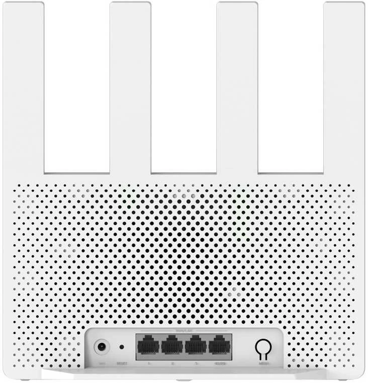 Xiaomi | Maršrutizatorius | BE3600 | 802.11be | 10/100/1000/2500 Mbit/s | Ethernet LAN (RJ-45) jungtys 4 | Mesh Support Yes | MU-MiMO Yes | No mobile broadband