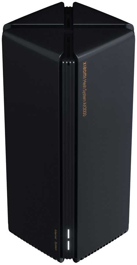 Maršrutizatorius XIAOMI Mesh System AX3000 (1vnt.), Juodos spalvos