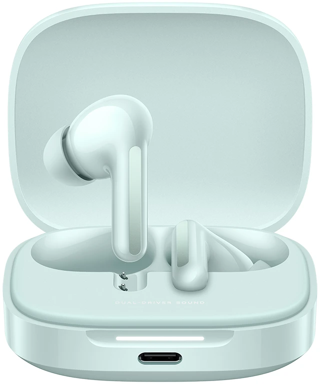 Xiaomi Redmi Buds 6 belaidės ausinės, Žalsvos spalvos