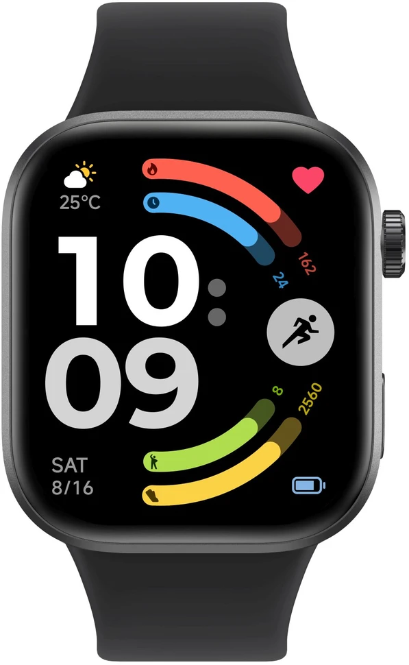 Xiaomi Išmanusis laikrodis redmi watch 6 nfc obsidian juodas
