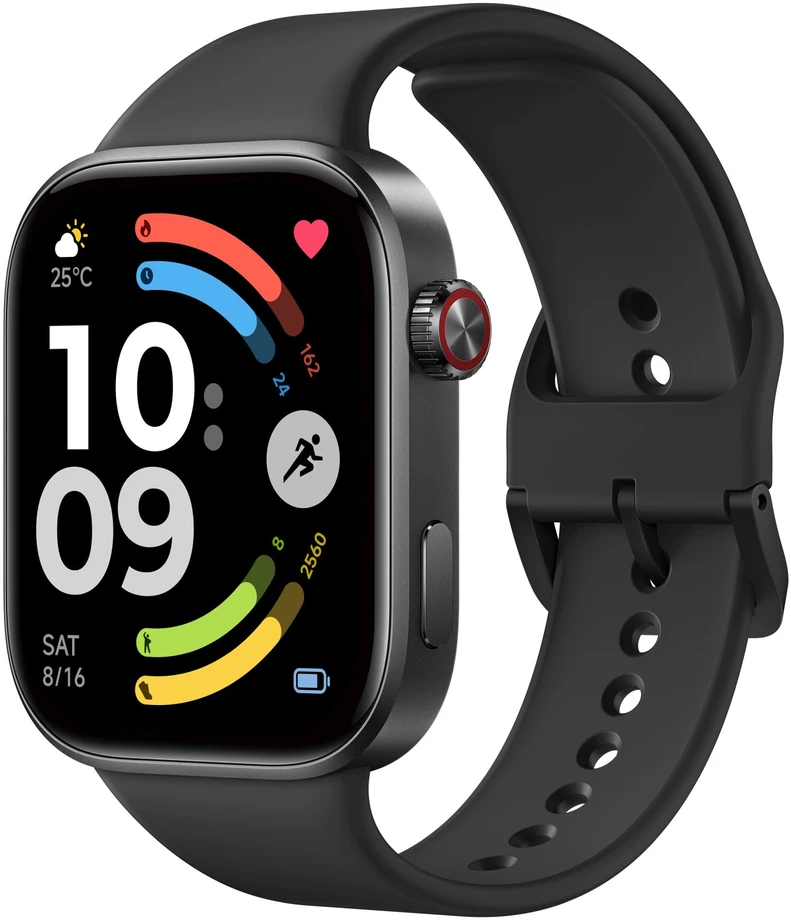 Išmanusis laikrodis Xiaomi REDMI Watch 6 | Smart watch | GPS (satellite) | AMOLED | 2.07" | Atsparus vandeniui | Obsidian Juodas
