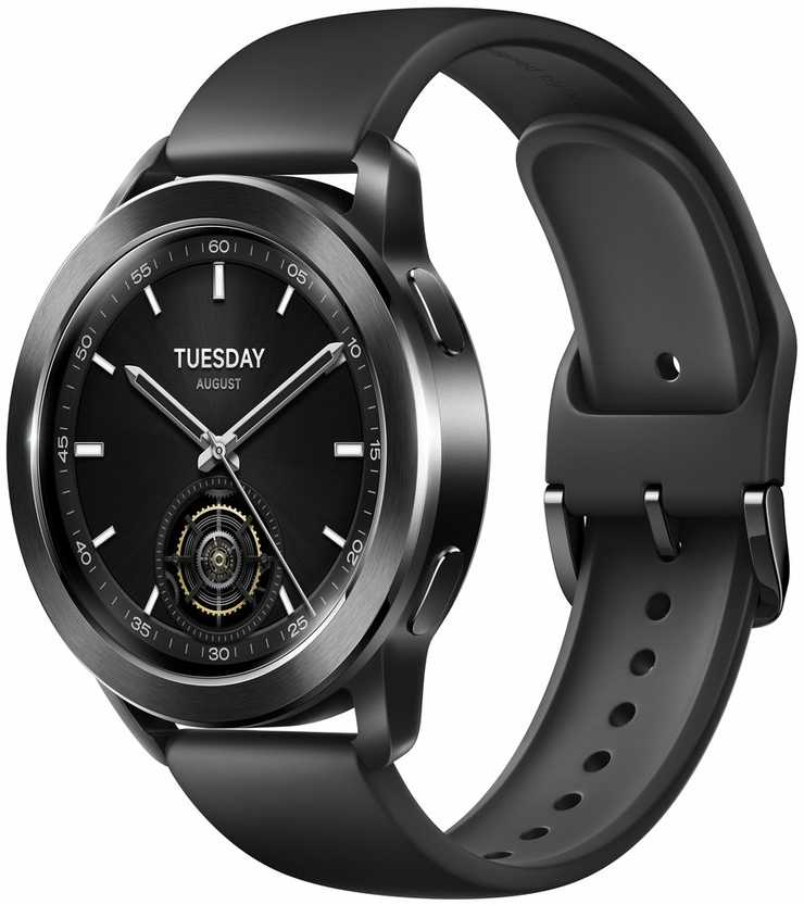 Išmanusis laikrodis Xiaomi Watch S3, Juodas