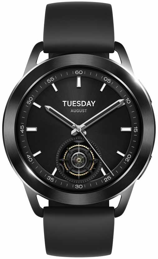 Išmanusis laikrodis Xiaomi Watch S3, Juodas
