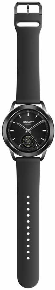 Išmanusis laikrodis Xiaomi Watch S3, Juodas