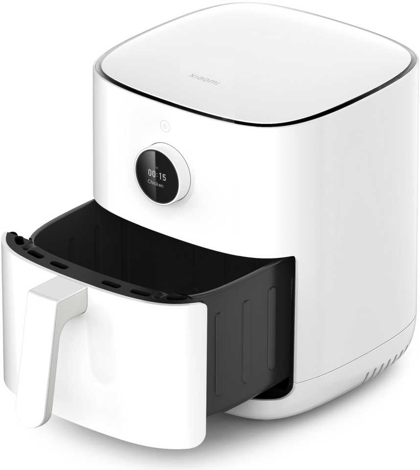 Karšto oro gruzdintuvė Xiaomi Smart Air Fryer, 4.5L, baltos spalvos