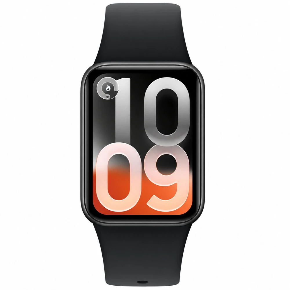 Išmanusis laikrodis Xiaomi Smart Band 10 Pro, juodos spalvos