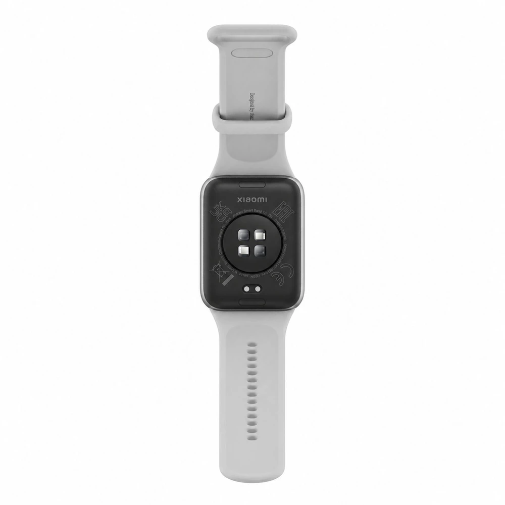 Išmanusis laikrodis Xiaomi Smart Band 10 Pro, su NFC, sidabrinės spalvos