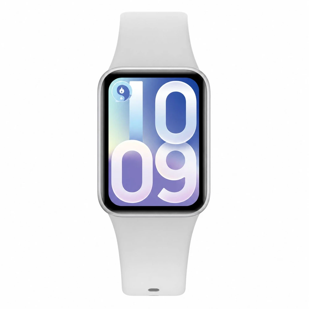 Išmanusis laikrodis Xiaomi Smart Band 10 Pro, su NFC, sidabrinės spalvos