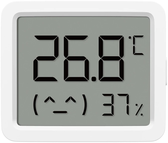 113239 Xiaomi Mi temperatūros ir drėgmės matuoklis 3 Mini baltos spalvos