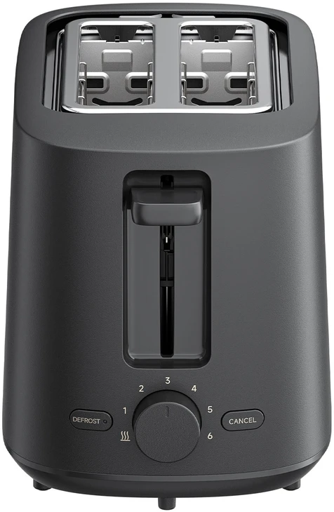 Skrudintuvas Xiaomi Toaster EU  | Galia 780–930 W | Lizdų skaičius 2 | Korpuso medžiaga - plastikas | Juodas