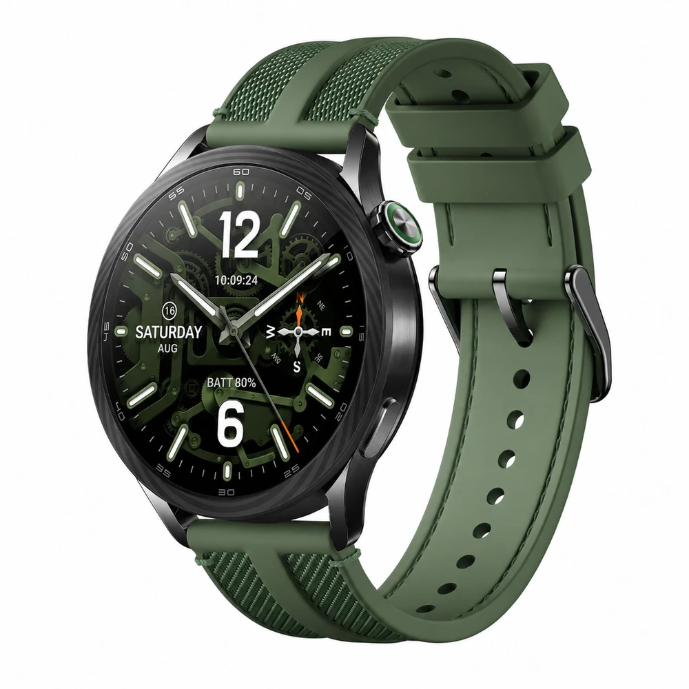 Išmanusis laikrodis Xiaomi | Watch S5 46mm | Smart watch | AMOLED | 1.48” | Atsparus vandeniui | Jungle Žalias