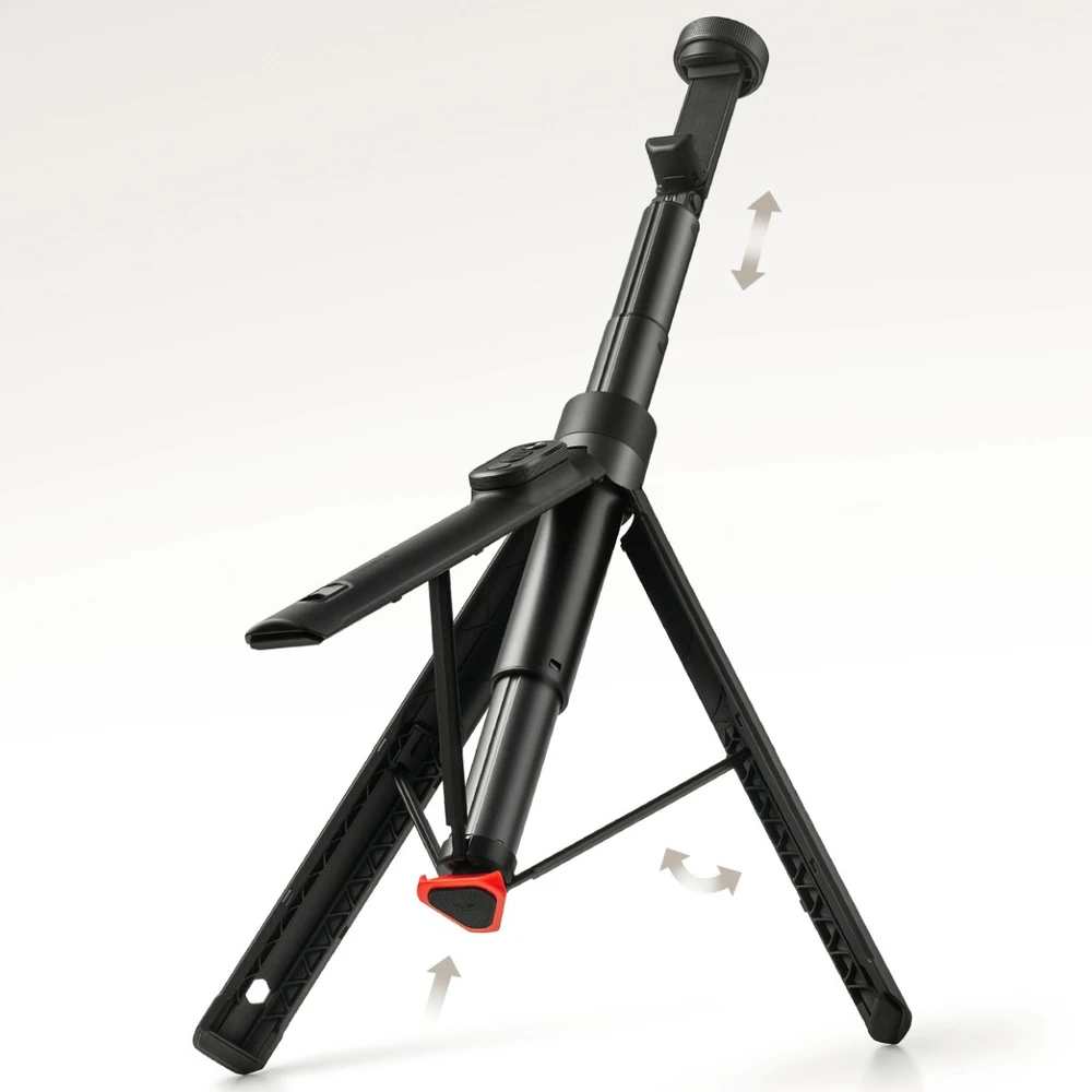 Xiaomi Zoom Floor Selfie Stick Tripod 62" | Juodas