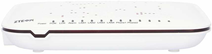 Maršrutizatorius Terminal sieciowy ZTE ZTE F620 V2 | ONT | 1x GPON, 3x RJ45 100Mb/s, 1x RJ45 1000Mb/s, 2x RJ11