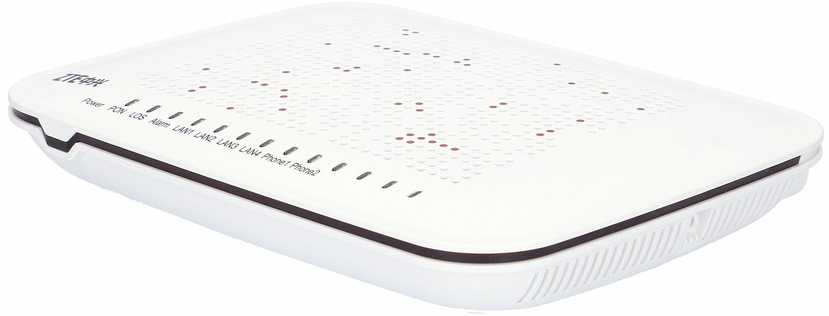 Maršrutizatorius Terminal sieciowy ZTE ZTE F620 V2 | ONT | 1x GPON, 3x RJ45 100Mb/s, 1x RJ45 1000Mb/s, 2x RJ11