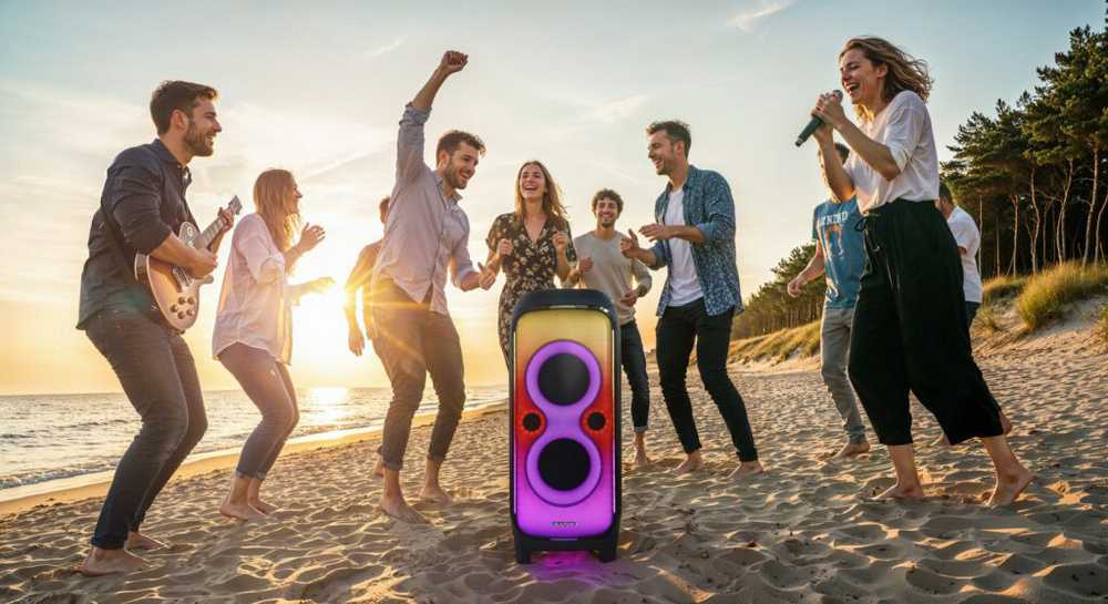 Nešiojama kolonėlė Blaupunkt Party Box PB100X