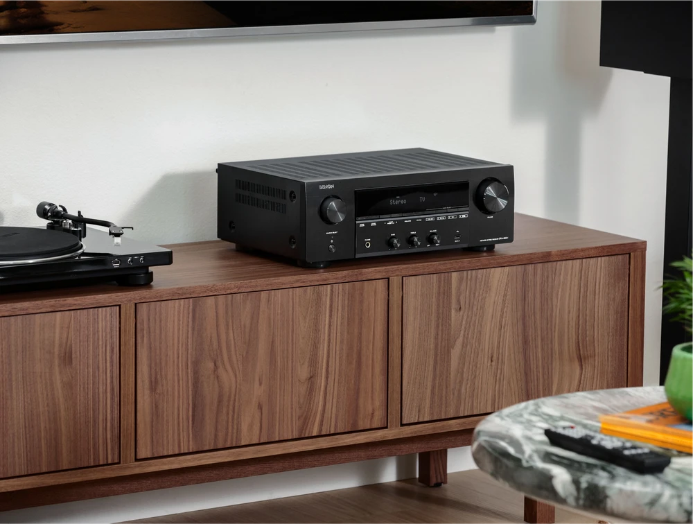 Muzikinis centras DENON DRA-900H tinklinis stereo stiprintuvas su HDMI