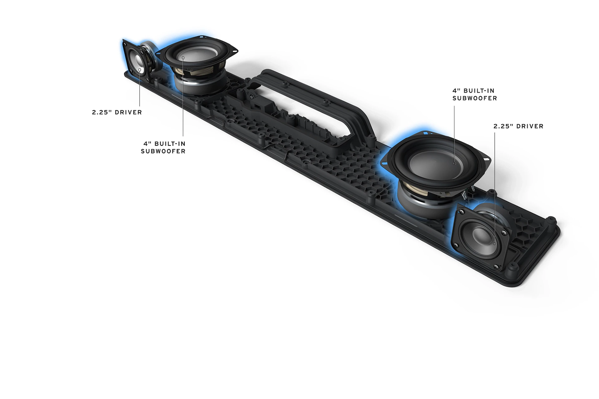 Namų kino sistema Klipsch Flexus Soundbar Core 100 2.1 Dolby Atmos, Juodas aprašymas - Prekės nuotrauka Namų kino sistema Klipsch Flexus Soundbar Core 100 2.1 Dolby Atmos, Juodas aprašymas - Prekės nuotrauka