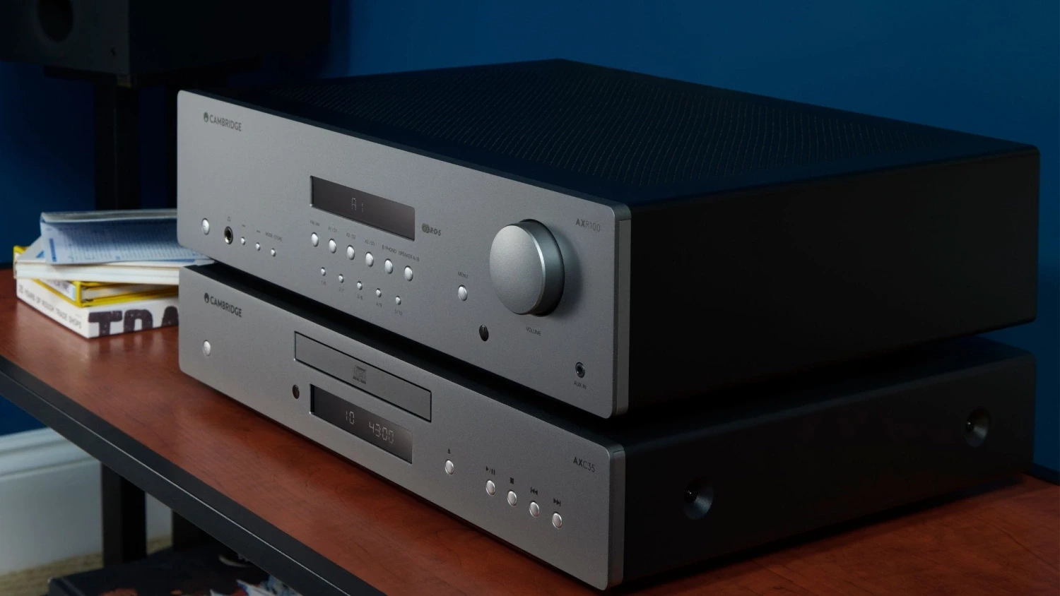 Stereo Stiprintuvas Cambridge Audio AXR 100 aprašymas - Prekės nuotrauka