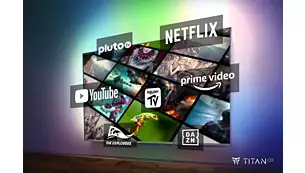Televizorius Philips 4K „Ambilight“ 55