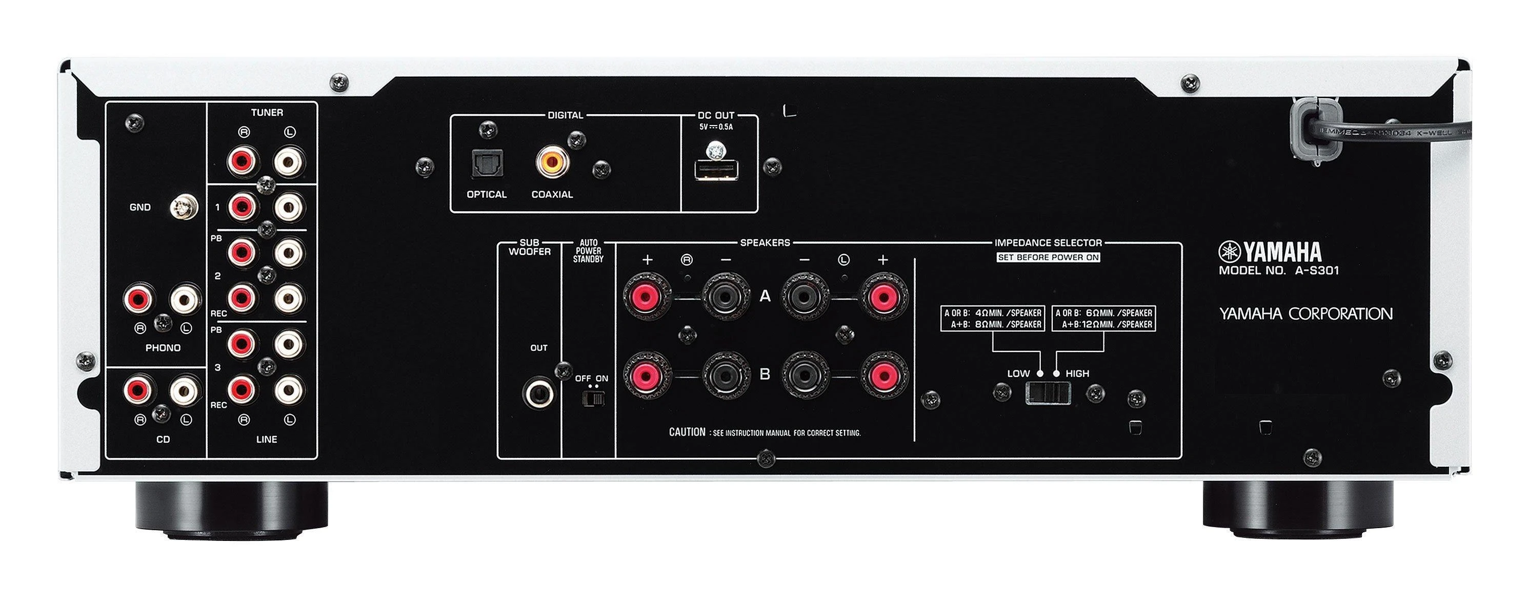 Stereo stiprintuvas Yamaha A-S301