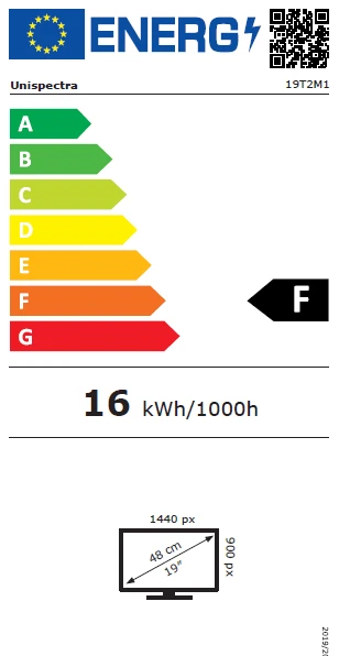 Televizorius Unispectra 190T2S2 EU