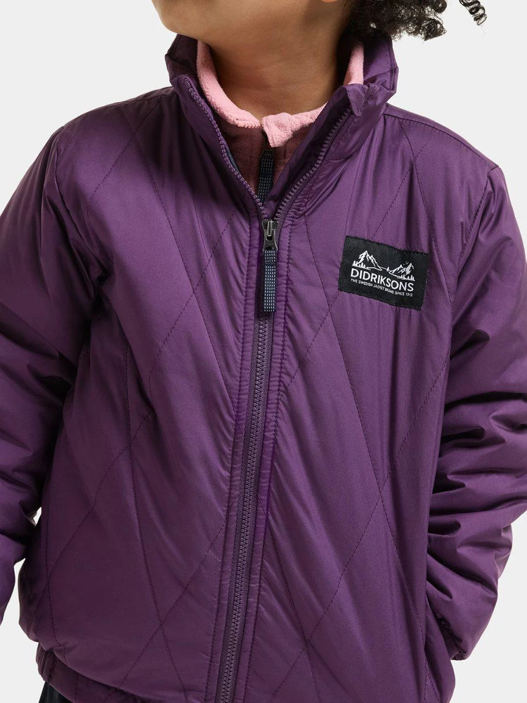 Didriksons lengva pašiltinta striukė RIME KIDS JACKET - Northen Violetinė (Išankstinis užsakymas)