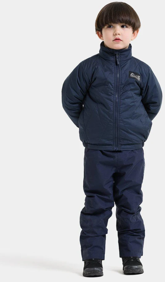 Didriksons lengva pašiltinta striukė RIME KIDS JACKET - Navy (Išankstinis užsakymas)