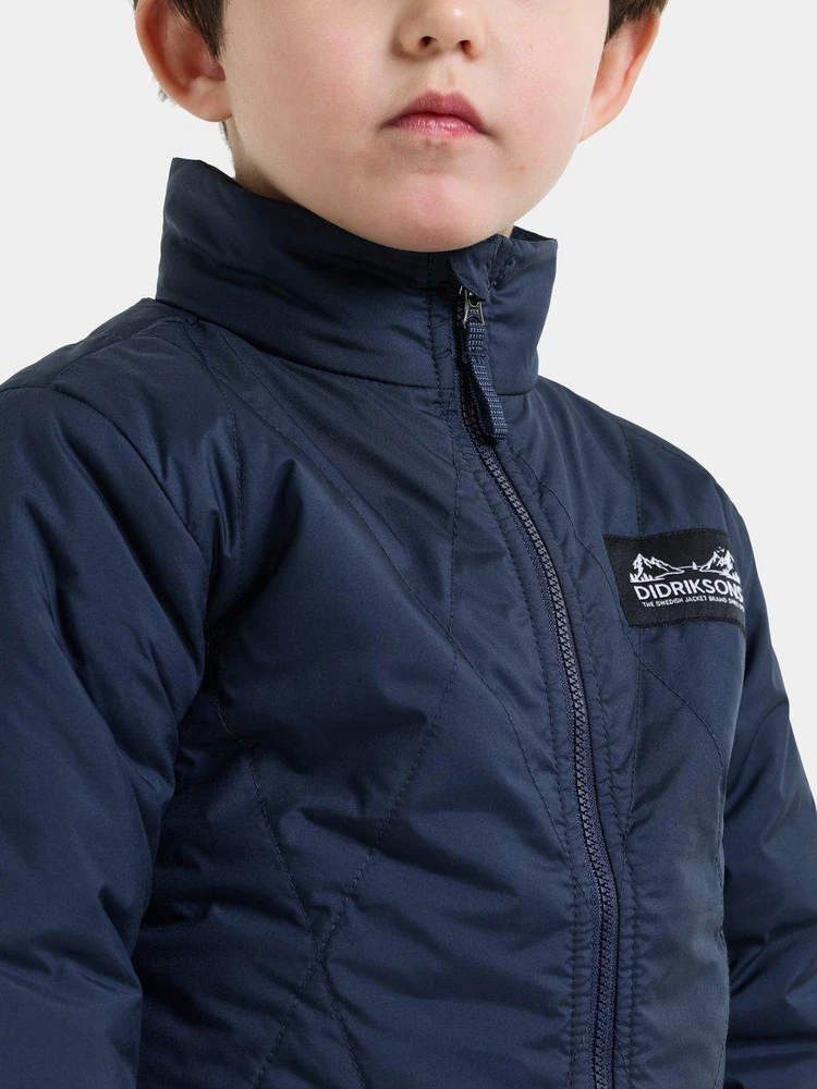 Didriksons lengva pašiltinta striukė RIME KIDS JACKET - Navy (Išankstinis užsakymas)