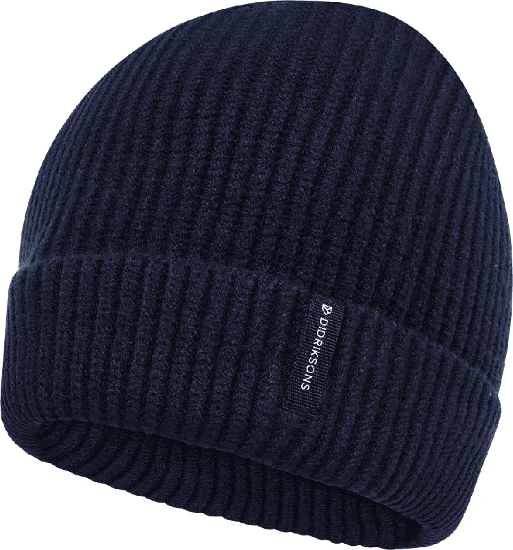 Didriksons megzta kepurė BUZ KIDS BEANIE - Navy (Išankstinis užsakymas)
