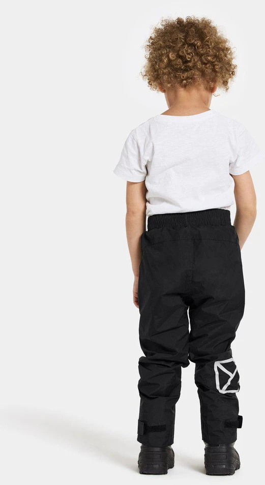 Didriksons neperšlampamos kelnės AVAN KIDS PANTS 3 - Juodas (Išankstinis užsakymas)