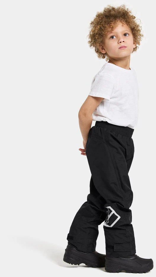 Didriksons neperšlampamos kelnės AVAN KIDS PANTS 3 - Juodas (Išankstinis užsakymas)