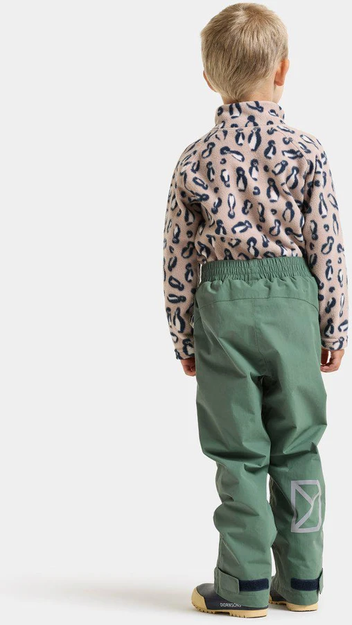 Didriksons neperšlampamos kelnės AVAN KIDS PANTS 3 - Dark Moss (Išankstinis užsakymas)