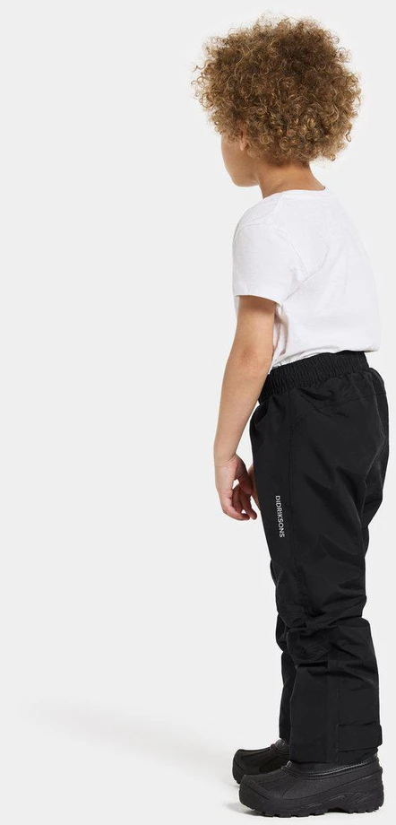 Didriksons neperšlampamos kelnės AVAN KIDS PANTS 3 - Juodas (Išankstinis užsakymas)
