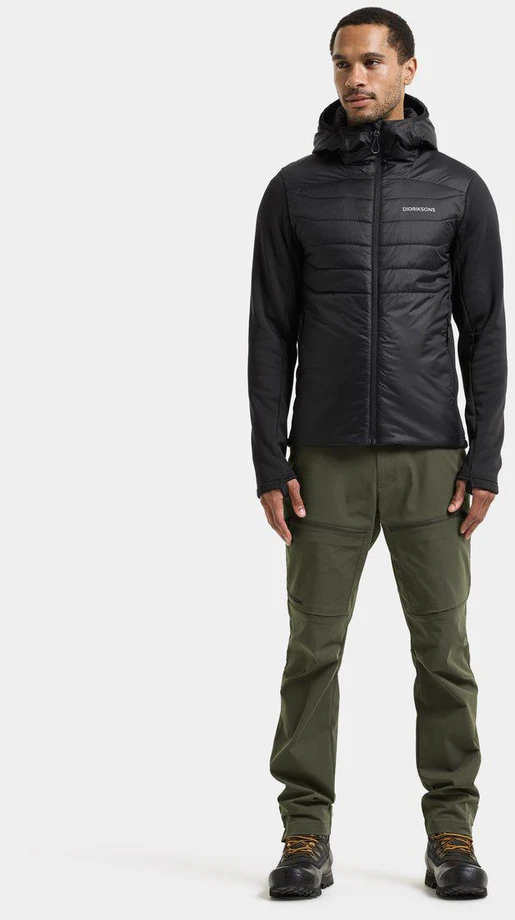 Didriksons vyriška hibridinė striukė FIELD USX HYBRID JKT - Juodas (Išankstinis užsakymas)