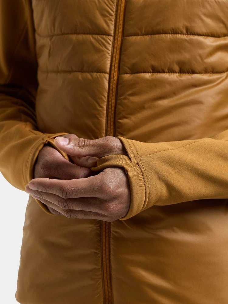 Didriksons vyriška hibridinė striukė FIELD USX HYBRID JKT - Spice Brown (Išankstinis užsakymas)