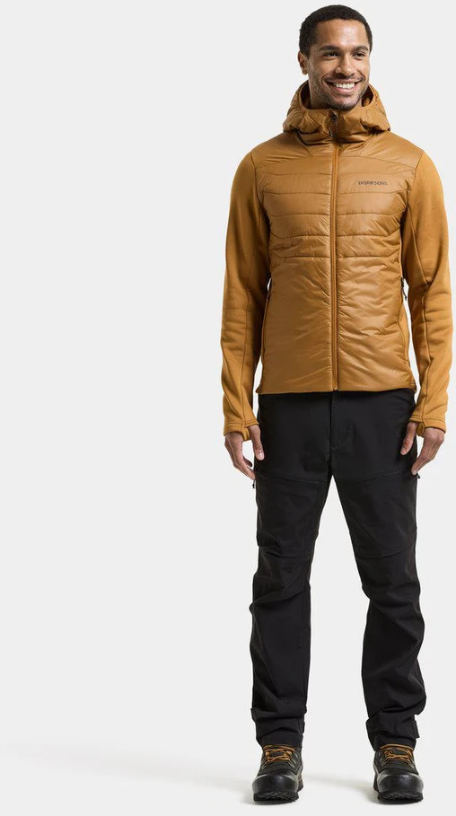 Didriksons vyriška hibridinė striukė FIELD USX HYBRID JKT - Spice Brown (Išankstinis užsakymas)
