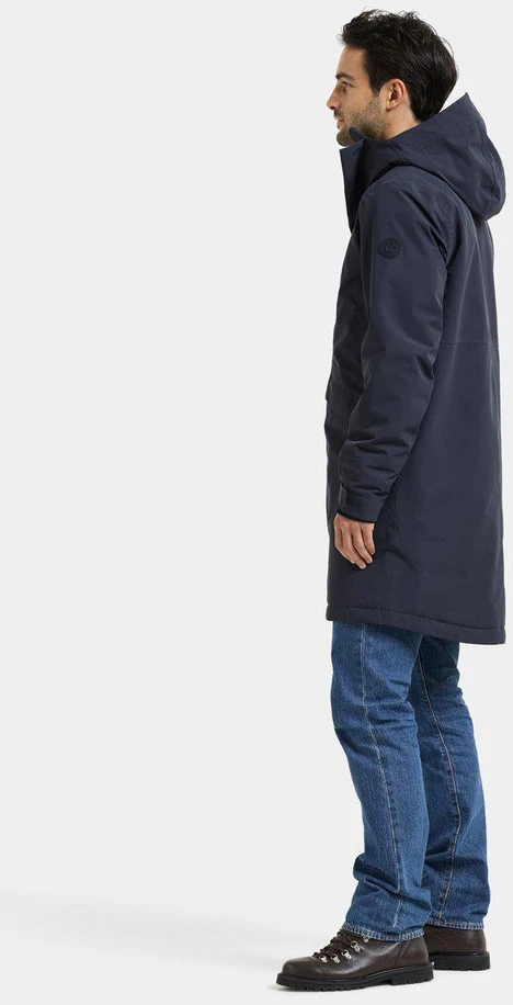 Didriksons vyriška parka KENNY USX PARKA 9 - Dark Night Mėlyna (Išankstinis užsakymas)