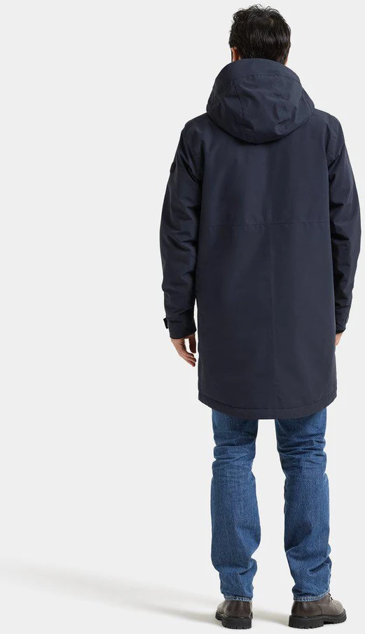 Didriksons vyriška parka KENNY USX PARKA 9 - Dark Night Mėlyna (Išankstinis užsakymas)