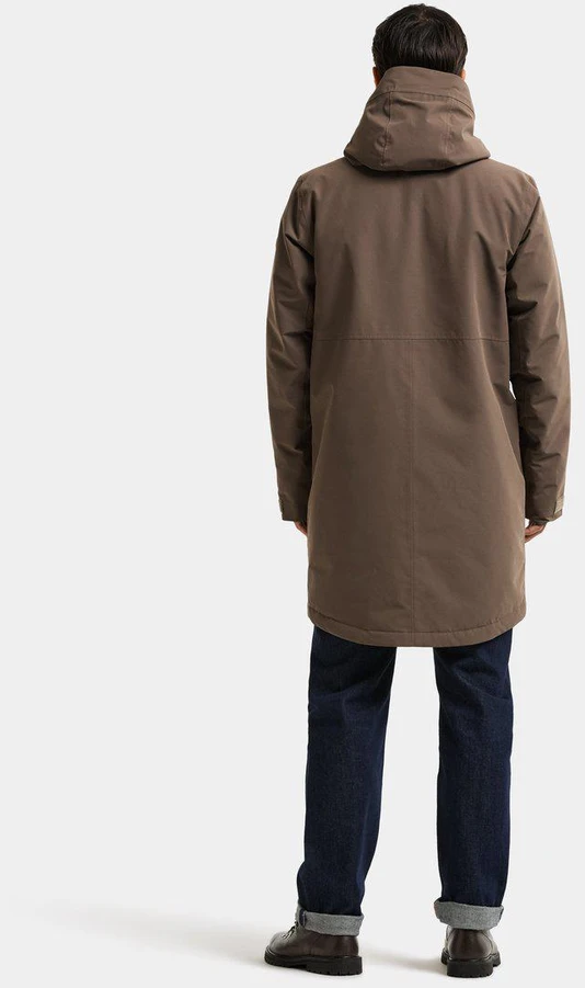 Didriksons vyriška parka KENNY USX PARKA 9 - Mocha Brown (Išankstinis užsakymas)