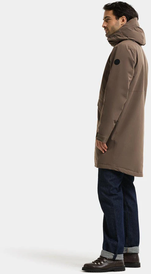 Didriksons vyriška parka KENNY USX PARKA 9 - Mocha Brown (Išankstinis užsakymas)