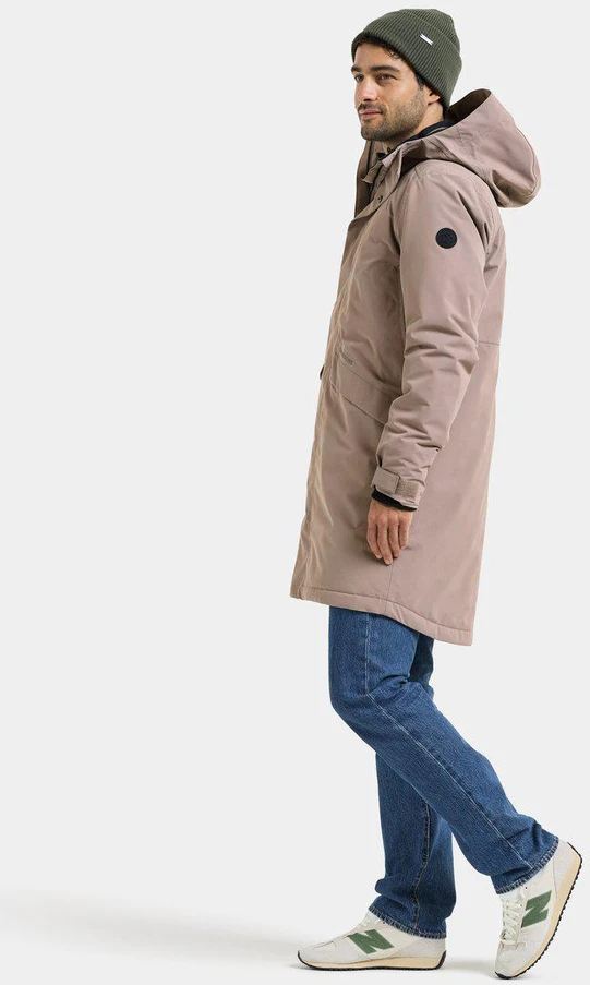 Didriksons vyriška parka KENNY USX PARKA 9 - Ash Brown (Išankstinis užsakymas)