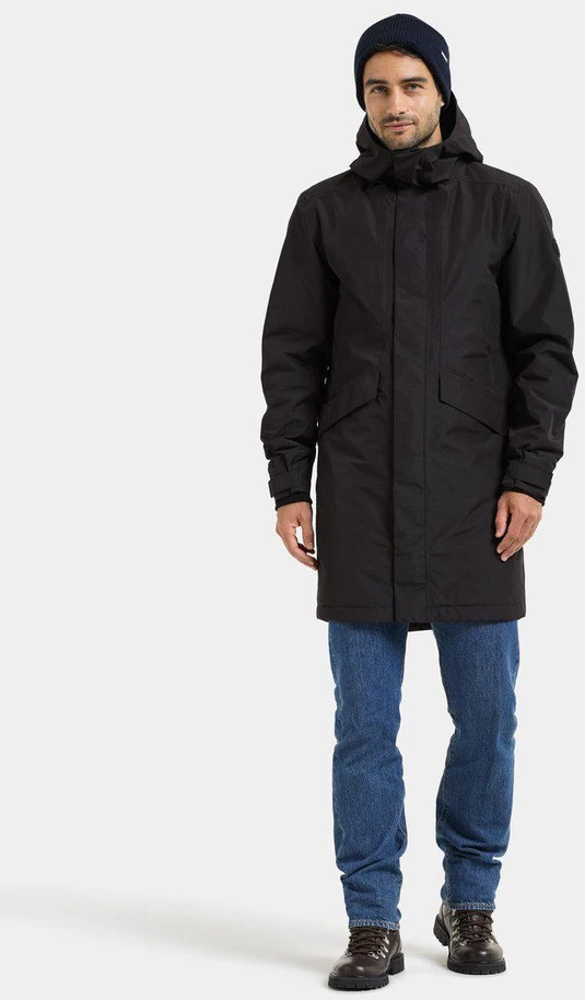 Didriksons vyriška parka KENNY USX PARKA 9 - Juodas (Išankstinis užsakymas)