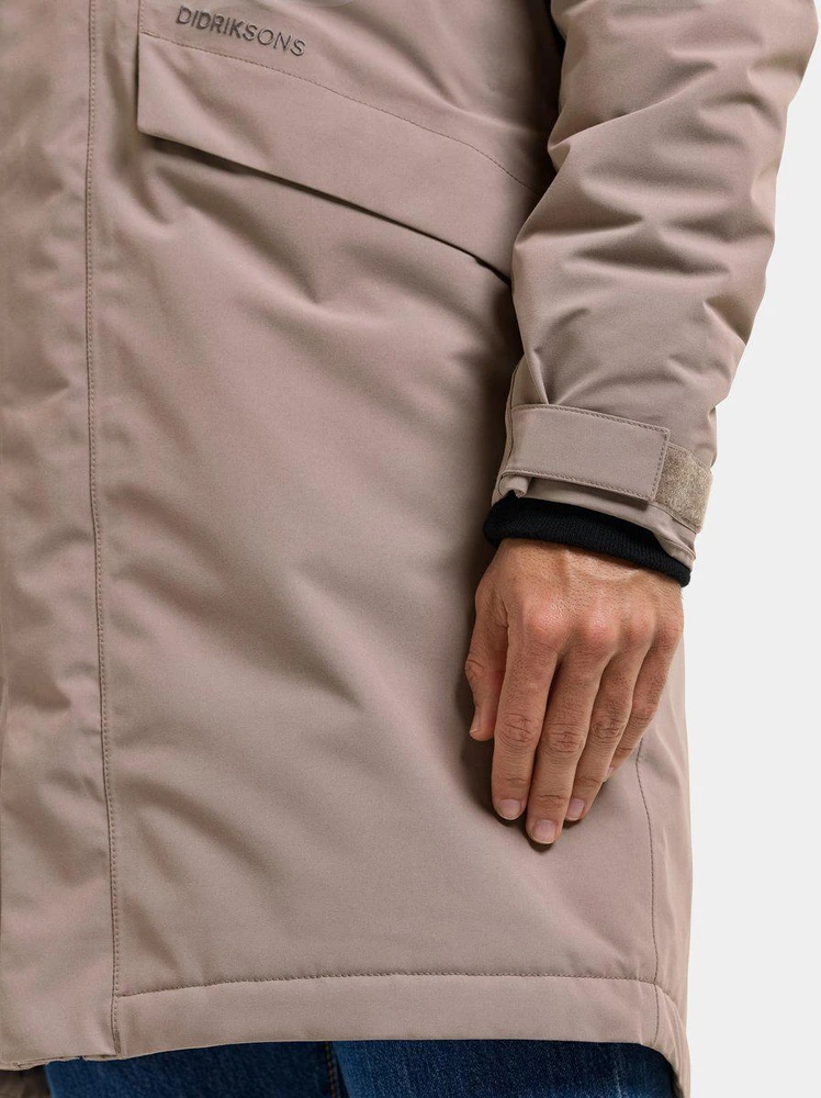 Didriksons vyriška parka KENNY USX PARKA 9 - Ash Brown (Išankstinis užsakymas)