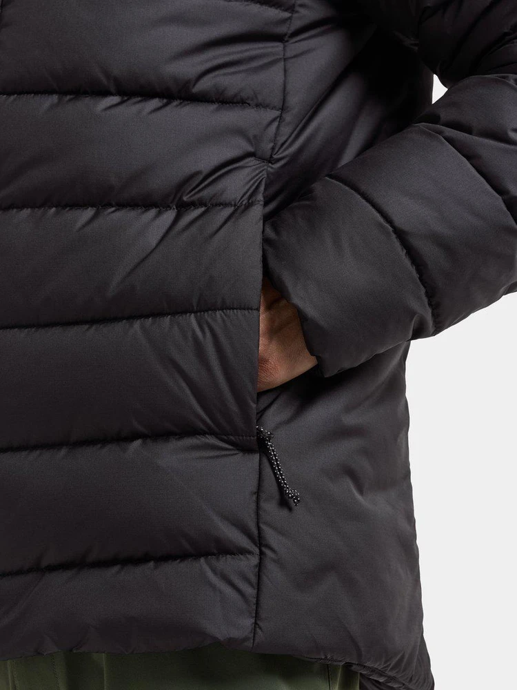 Didriksons vyriška pūkinio stiliaus striukė PICTOR USX JKT - Juodas (Išankstinis užsakymas)
