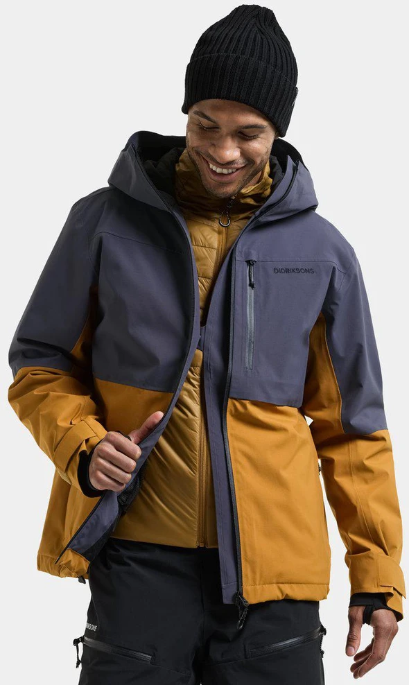 Didriksons vyriška šiltinta striukė ASP USX JKT - Spice Brown (Išankstinis užsakymas)