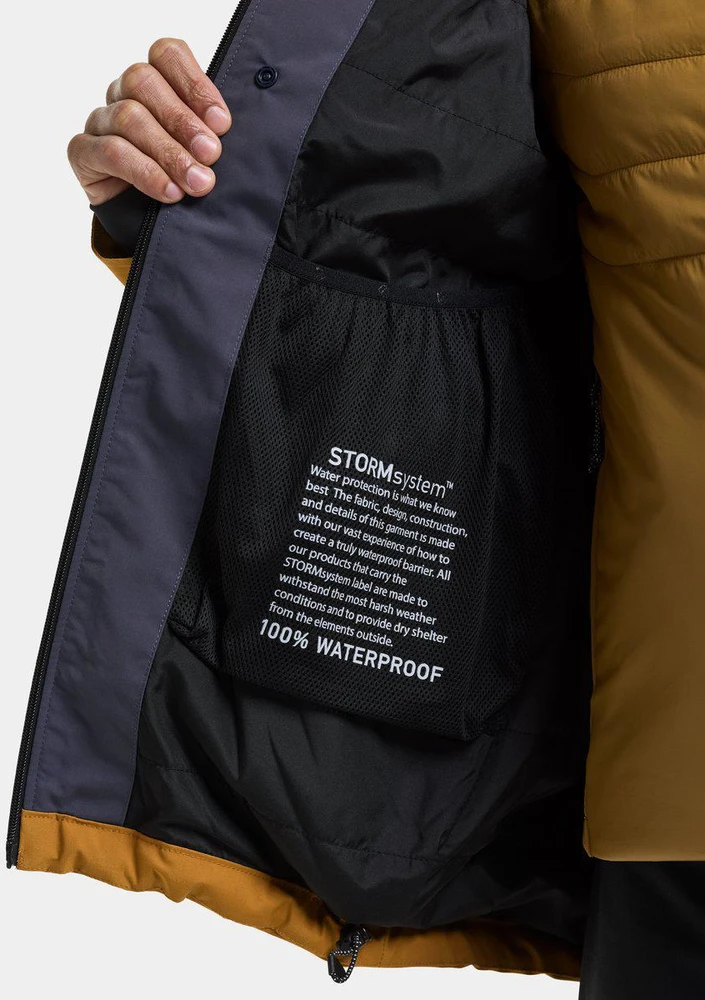 Didriksons vyriška šiltinta striukė ASP USX JKT - Spice Brown (Išankstinis užsakymas)