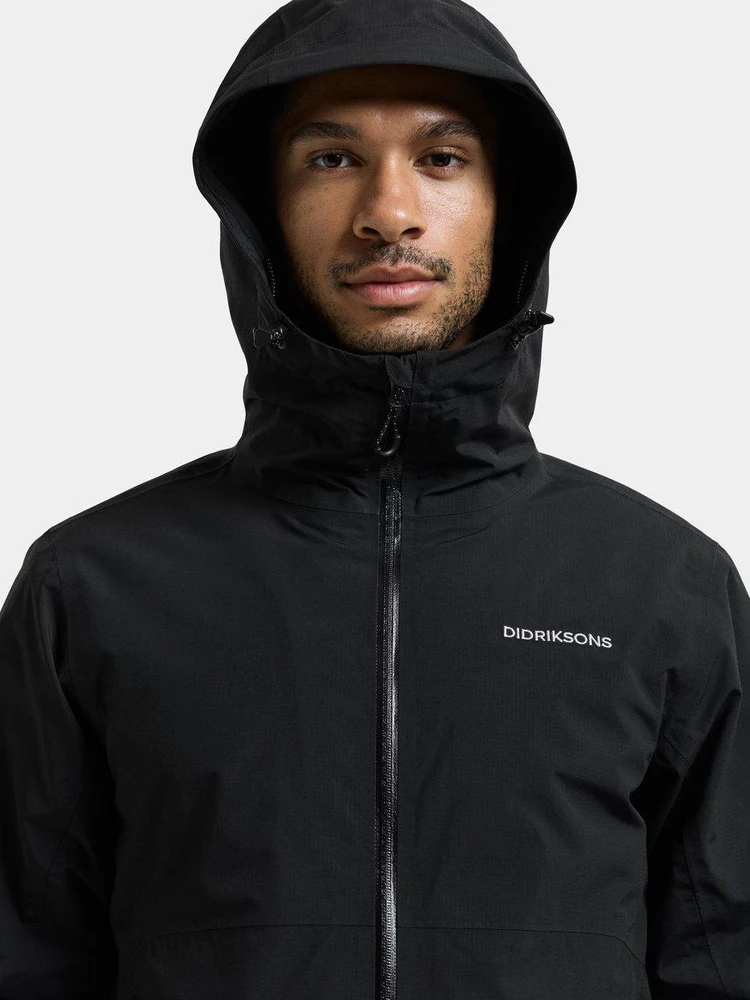 Didriksons vyriška striukė 3-in-1 TRIEN USX JACKET 2 - Juodas (Išankstinis užsakymas)