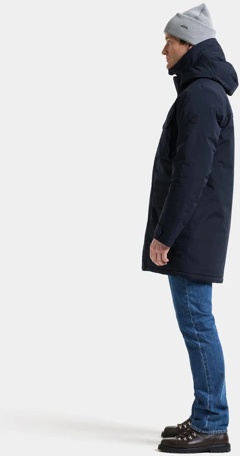 Didriksons vyriška žieminė parka AIDEN USX PARKA 2 - Dark Night Mėlyna (Išankstinis užsakymas)
