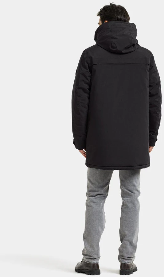 Didriksons vyriška žieminė parka AIDEN USX PARKA 2 - Juodas (Išankstinis užsakymas)